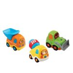 Vtech Toot Toot Drivers 3 Car Pack Construction Vehicles MultiColoured
