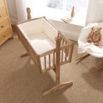 Clair De Lune Marshmallow Cream Crib Quilt and Bumper set Cream