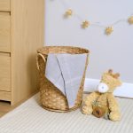 Clair De Lune Cot and Cot Bed Cellular Cotton Grey Blanket Grey