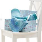 Clair De Lune Pram Pick n Mix Cotton Blue Blanket Blue