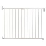Lindam Push To Shut Extending Metal Safety Gate White