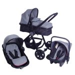 Red Kite Push Me Fusion Grey Travel System Grey