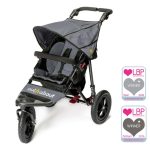 Out n About Nipper V4 Steel Grey Single Pushchair Grey