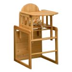 East Coast Wooden Combination Highchair Natural