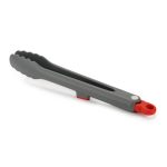 Joseph Joseph Duo Lockable Tongs with Integrated Rest Grey