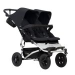 Mountain Buggy Duet 2017 Black Twin Pushchair Black