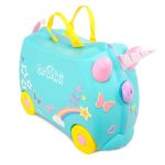 Trunki Una the Unicorn Ride on Suitcase Turquoise