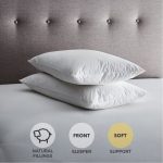 Fogarty Duck Feather and Down Soft-Support Pillow Pair White