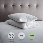 Fogarty Duck Feather and Down Firm-Support Pillow Pair White