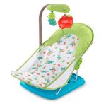 Summer Infant Deluxe Caterpillar Bather with Toy Bar Green/White/Blue