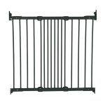 BabyDan Black FlexiFit Metal Extending Safety Gate Black