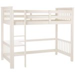 Pavo Study Bunk Bed White