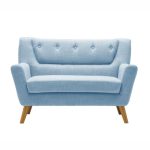 Lambeth 2 Seater Sofa Blue