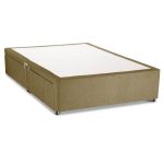 Universal Chenille Divan Base – Brown Brown