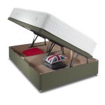 Shire Ottoman Divan Base Brown