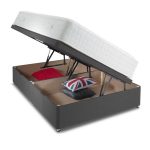 Shire Ottoman Divan Base Grey