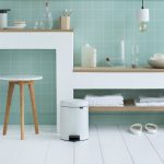 Brabantia NewIcon 5 Litre White Pedal Bin White