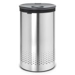 Brabantia 60 Litre Matt Steel Laundry Basket Matt steel