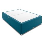 Victoria Teal Platform Top Divan Base Green