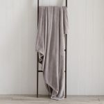 Seriously Soft 220cm x 220cm Throw Grey