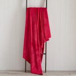 Seriously Soft 220cm x 220cm Throw Pink