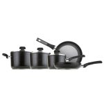 Prestige Dura Forge 5 Piece Pan Set Black