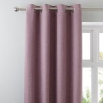 Vermont Mauve Eyelet Curtains Mauve
