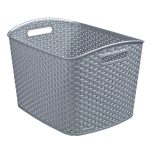 Curver 28L Grey Basket Grey