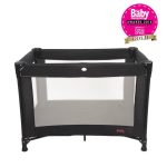 Red Kite Sleeptight Black Travel Cot Black