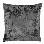 Velvet Merlin Charcoal Cushion Cover Charcoal