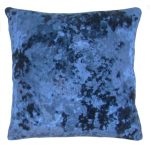 Velvet Merlin Navy Cushion Cover Navy