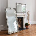 Harrow Silver 172x85cm Leaner Mirror Silver