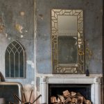 Verbier Gold 158x80cm Leaner Mirror Gold