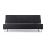 Duke Fabric Sofa Bed Black