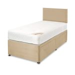 Superior Comfort Sprung Memory Divan Set Cream