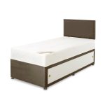 Superior Comfort Ortho Platform Top Slidestore Divan Set Chocolate