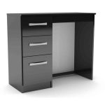 Lynx Black Dressing Table Black