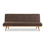 Malo Fabric Sofa Bed Brown