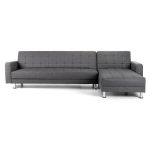 Spencer Chaise Sofa Bed Grey
