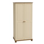 Colburn Cream Double Wardrobe Natural/Cream