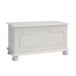 Colburn White Ottoman White