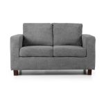 Max 2 Seater Fabric Sofa Grey