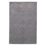 Silver Hong Kong Arabesque Rug Grey