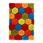 Honeycomb Noble House Rug Multi-Coloured