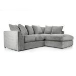 Denver Grey Right Hand Corner Sofa Grey
