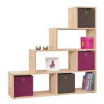 Sonama Room Divider Bookcase Brown