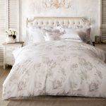 Holly Willoughby Hydrangea 100% Cotton Reversible Duvet Cover White