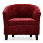 Maxwell Tub Chair – Raspberry Raspberry Red
