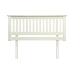 Barcelona Wooden Headboard White