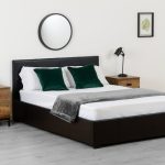 Waverley Black Faux Leather Storage Bedstead Black